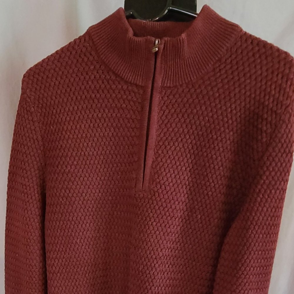 Joseph Abboud Men's Quarter-Zip Sweater